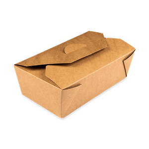 Boîte américaine Kraft de 1000ml