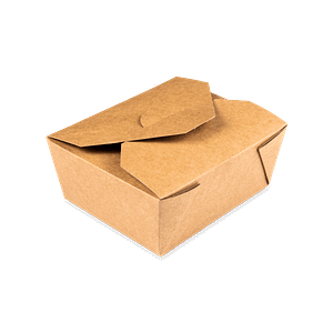 Boîte américaine Kraft de 750ml