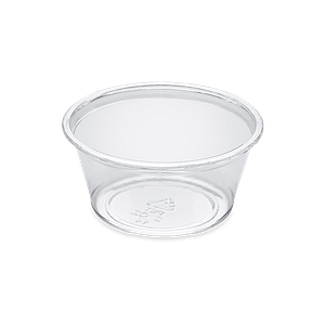 Pot PET cristal 60 ml