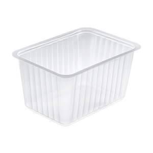 Barquette scellable PP transparent 2300ml