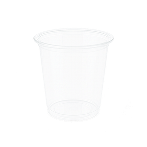 Pot TUSIPACK PET cristal 750 ml transparent, idéal pour portions familiales, salades repas, pâtes ou préparations traiteur, contenant solide, pratique et 100 % recyclable pour la conservation et le transport alimentaire.