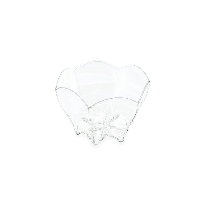 Coupelle transparente en polystyrène Cristal 7,5 cl, idéale pour desserts, mises en bouche et buffets
