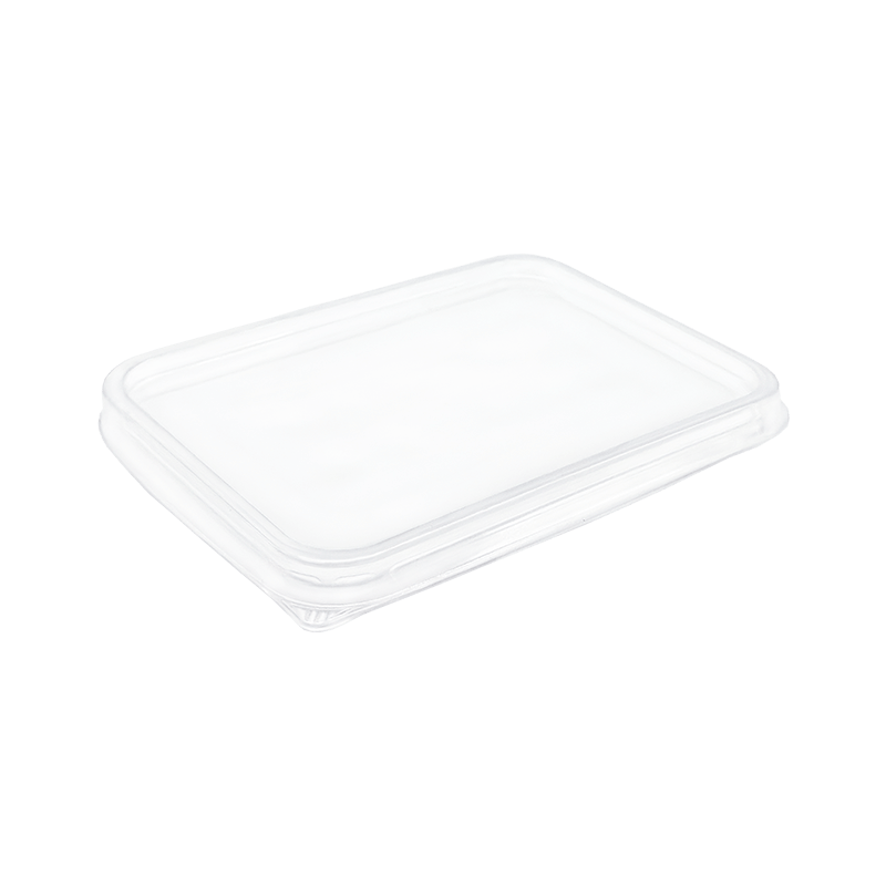 Couvercle universel pour barquettes transportables en polypropylène (PP), compatible avec tous les modèles de 500 à 2000 ml, assurant un transport sûr et sans fuite