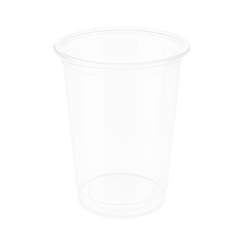 Grand pot alimentaire TUSIPACK en PET cristal 1000 ml transparent, parfait pour plats familiaux, grandes salades, préparations traiteur ou desserts à partager, emballage résistant, réutilisable et recyclable, adapté à la restauration et la vente à emporter.