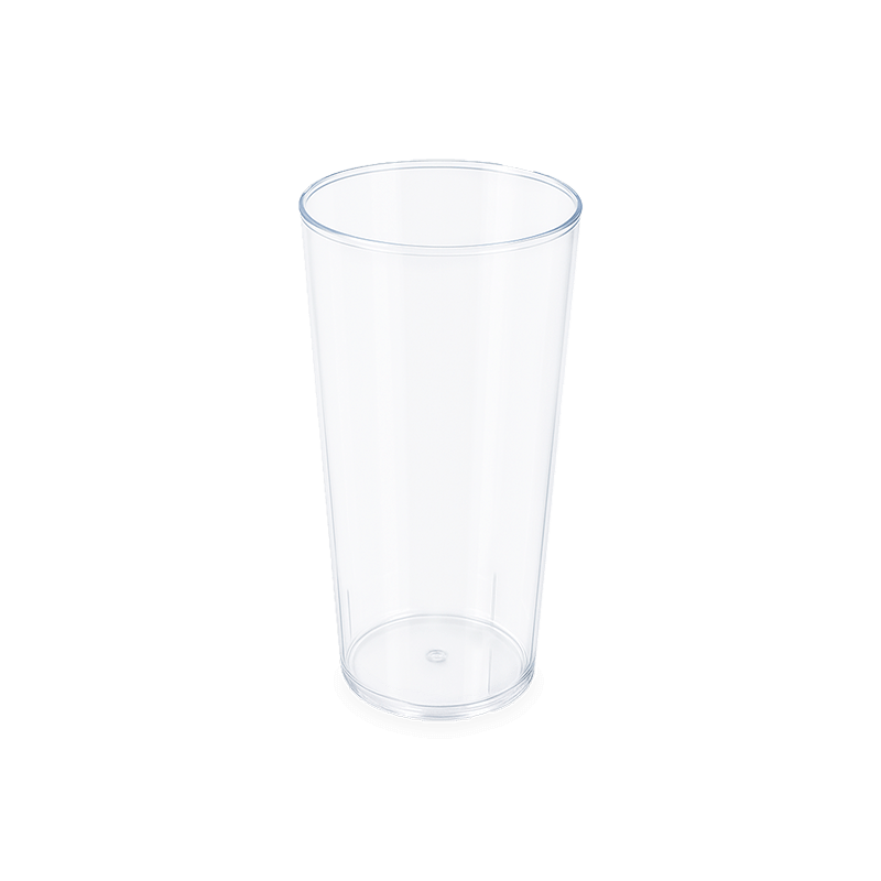 Verre injecté en polystyrène Cristal 10 cl, idéal pour apéritifs, dégustations, cocktails et événements